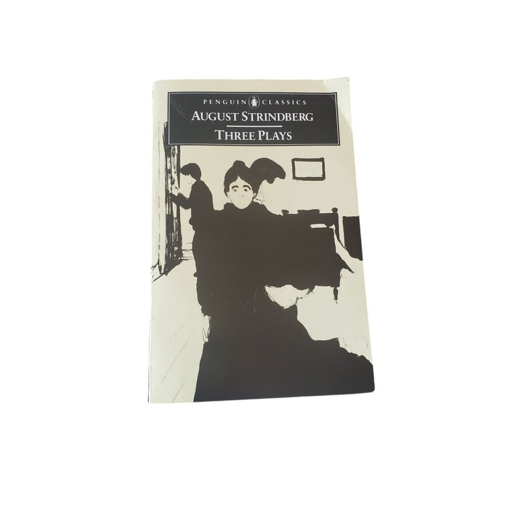 August Strindberg Three Plays Book